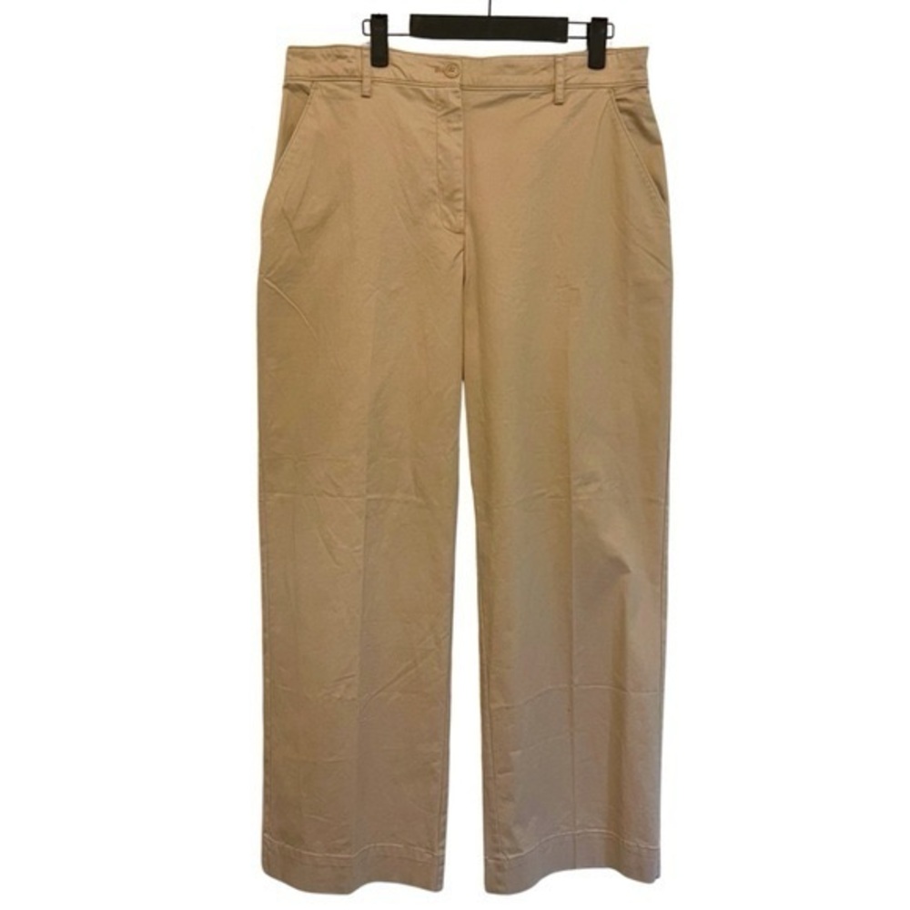 NWT  Womens Abercrombie & and Fitch Khaki Straight Leg Trousers  Size 32